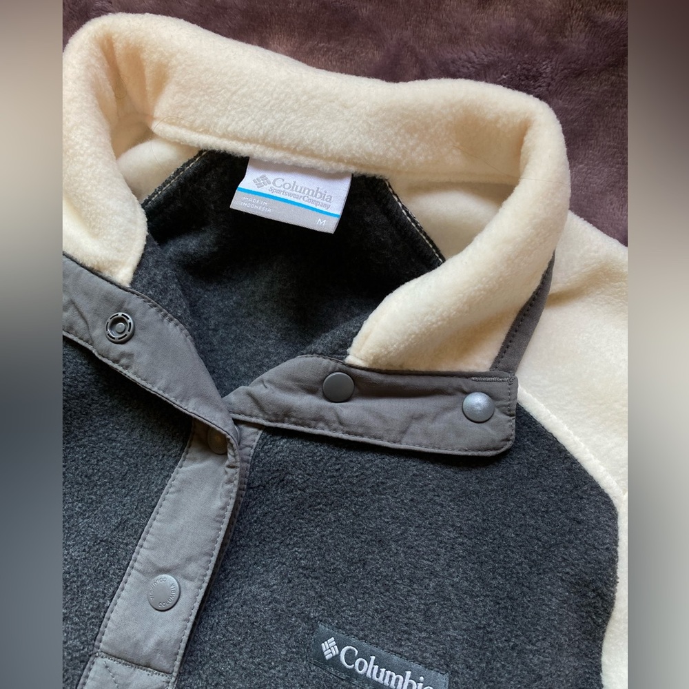Women’s size M Columbia Benton Springs Half-Snap Fleece Jacket - Picture 6 of 6